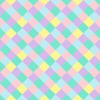 Seamless background with pastel tones rhombus pattern vector