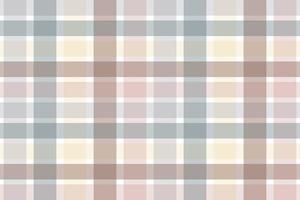 Madras Tiles Pastel Color A pattern with brightly colored stripes of varying thickness that intersect to create irregular tiles. Typically used on shirts Fabric. vector
