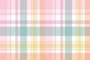 Checkered tiles Pastel color A checkered pattern that consists of crossing strips of varying widths and two or more colors horizontally and vertically.  Typically used on shirts. vector