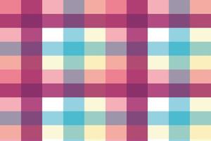 Pastel colors Checkered pattern vector. Stripe seamless image vector