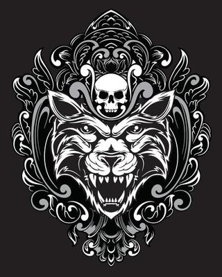 Tiger artwork illustration and t shirt design Premium Vector