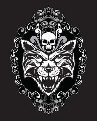Tiger artwork illustration and t shirt design Premium Vector