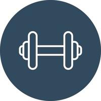 Dumbell Vector Icon That Can Easily Modified Or Edit