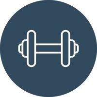 Dumbell Vector Icon That Can Easily Modified Or Edit