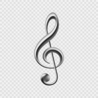 Realistic note symbol vector