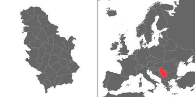 mapa con ubicación vector