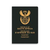 Realistic 3d Passport vector