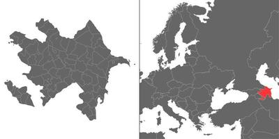 mapa con ubicación vector