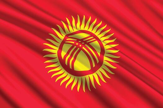 fondo de bandera ondeante vector