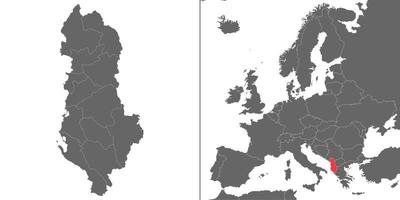 mapa con ubicación vector