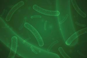 micro bacterias probióticas vector