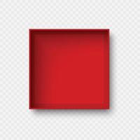 top view open box vector