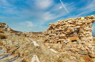 Chora in Serifos island photo