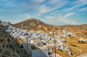 Chora in Serifos island photo