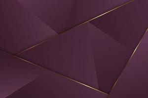 Luxury triangle background vector