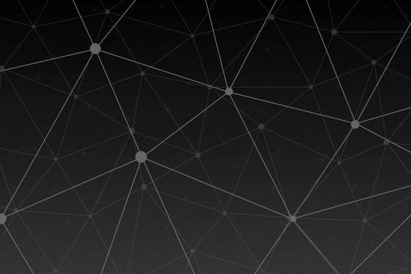 Vector wireframe connecting background.