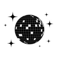 Disco ball icon vector