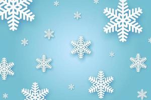 Winter Paper background vector