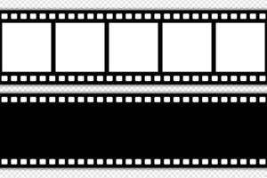 Film strip Template vector