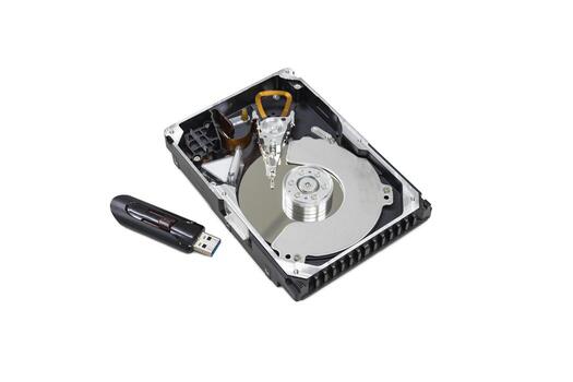 Hard disk and device for backuup data drive for computer data storage technology photo