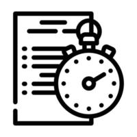 competition protocol line icon vector illustration