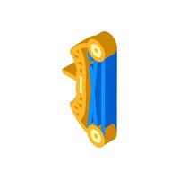 bow for aiming isometric icon vector illustration