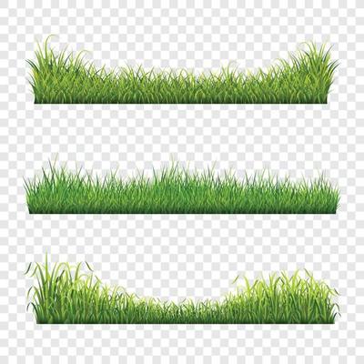 Green Grass Border Set