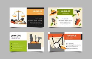 Professional Business Card Template vector