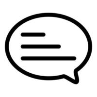 Message icon, buble icon, chat icon, message vector