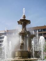 GRANADA, ANDALUCIA, SPAIN, 2014. Batallas Fountain in Granada Spain on May 7, 2014 photo