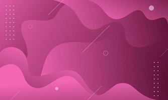 Colorful geometric gradient background. Fluid shapes composition. Pink liquid background design. Eps10 vector