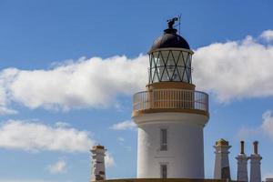 chanonry point, isla negra, escocia, reino unido, 2011. faro de chanonry point en escocia foto