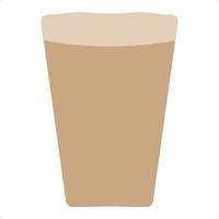 glass of beer vector