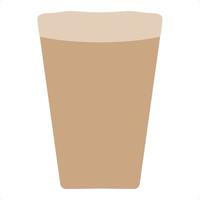 glass of beer vector