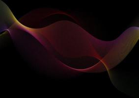 abstract design background with colourful flowing lines vector