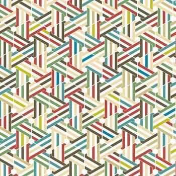 fondo geométrico con diseño de patrón retro vector