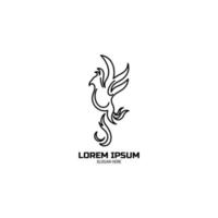 Phoenix Logo Design vector