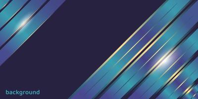 diagonal blue light gradient shapes on dark background suitable for banner design, decoration vector