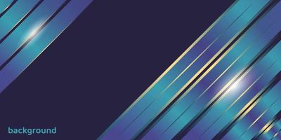 diagonal blue light gradient shapes on dark background suitable for banner design, decoration vector