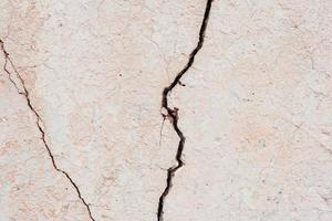 Texture of a concrete wall with cracks and scratches which can be used as a background photo