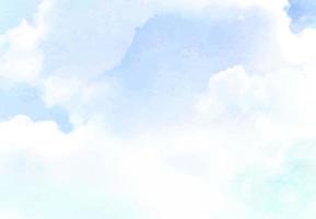 fondo de diseño vectorial de nubes azules de algodón de azúcar. textura de cielo esponjoso. elegante fondo de decoración pastel, papel tapiz de moda vector