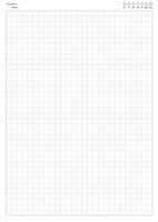 A4 standard Blank form grid table paper on white background vector