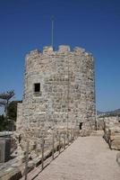 Tower in Bodrum Castle, Mugla, Turkey photo