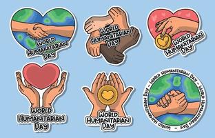 World Humanitarian Day Concept vector