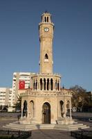 torre del reloj de izmir en izmir, turquía foto