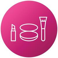 Make Up Icon Style vector