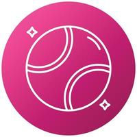 Tennis Ball Icon Style vector