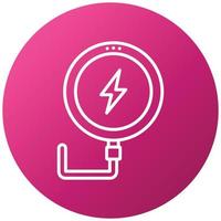 Wireless Charger Icon Style vector