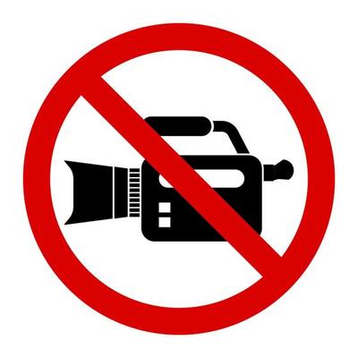 No Photography Allowed Vector Art, Icons, and Graphics for Free Download