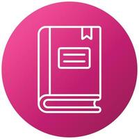 Book Icon Style vector